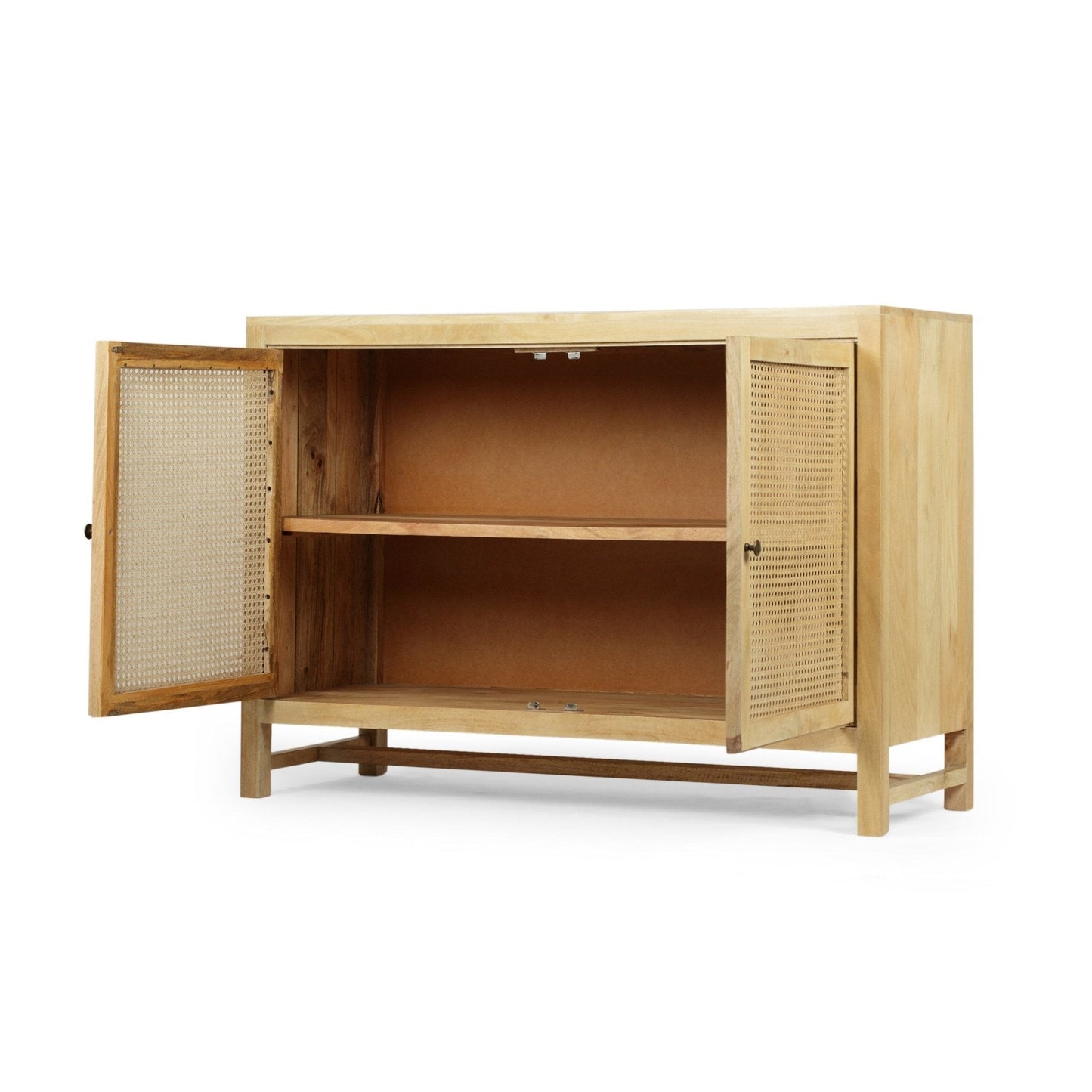 Farmhouse Cabinet with 2 Doors and Shelf