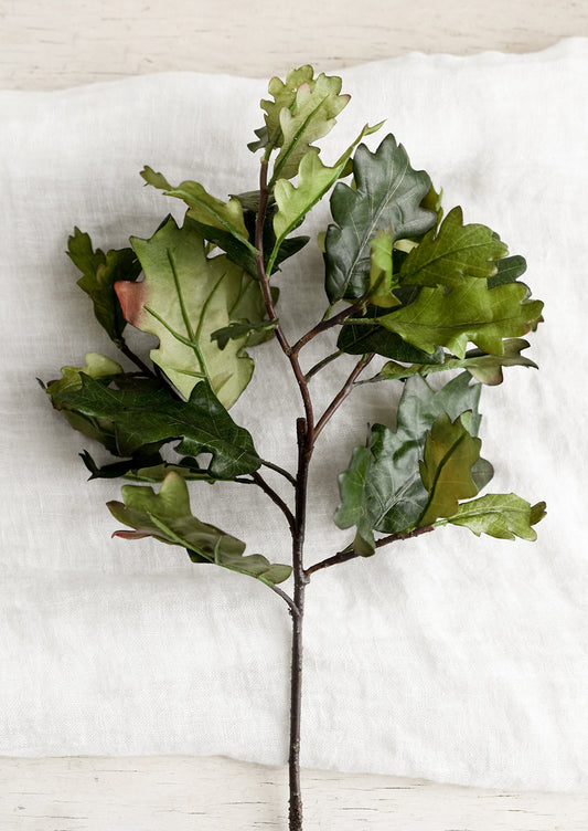 Faux Oak Leaf Stem