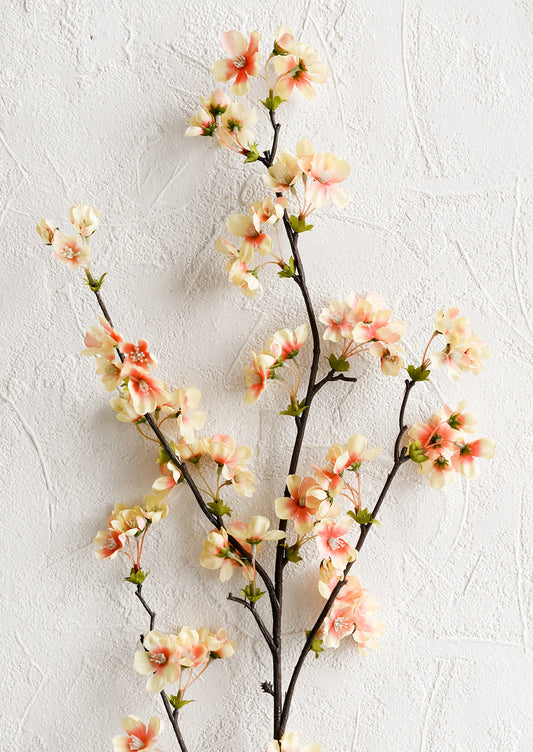Faux Plum Blossom Spray