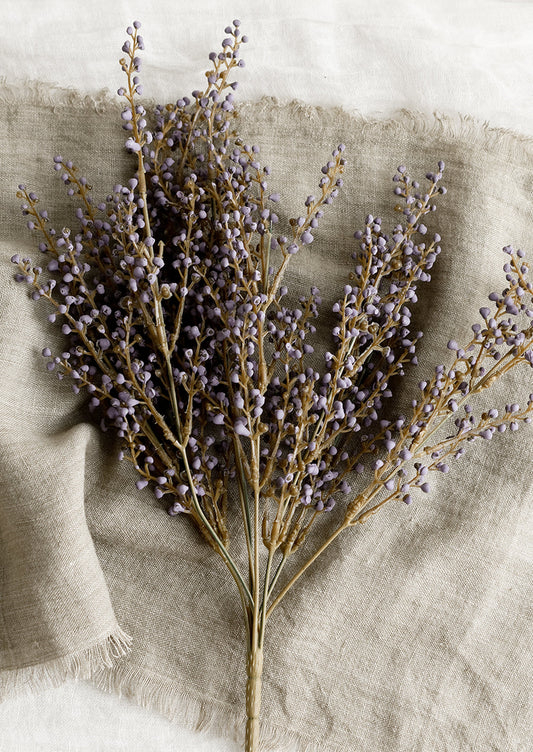 Faux Privet Berry Spray