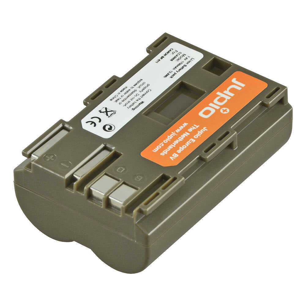 Jupio Li-Ion 7.4V 1700mAh Rechargeable Battery For Canon BP-511/511A Camera
