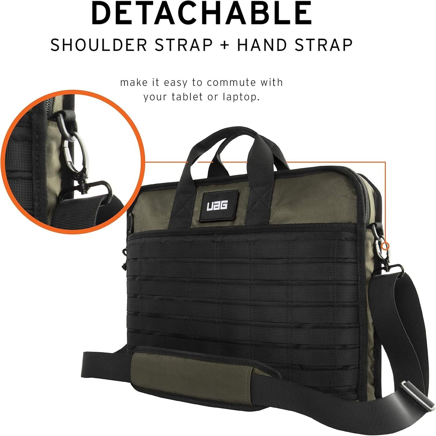 UAG Tactical Brief Laptop Bag, Medium 13" (Olive)
