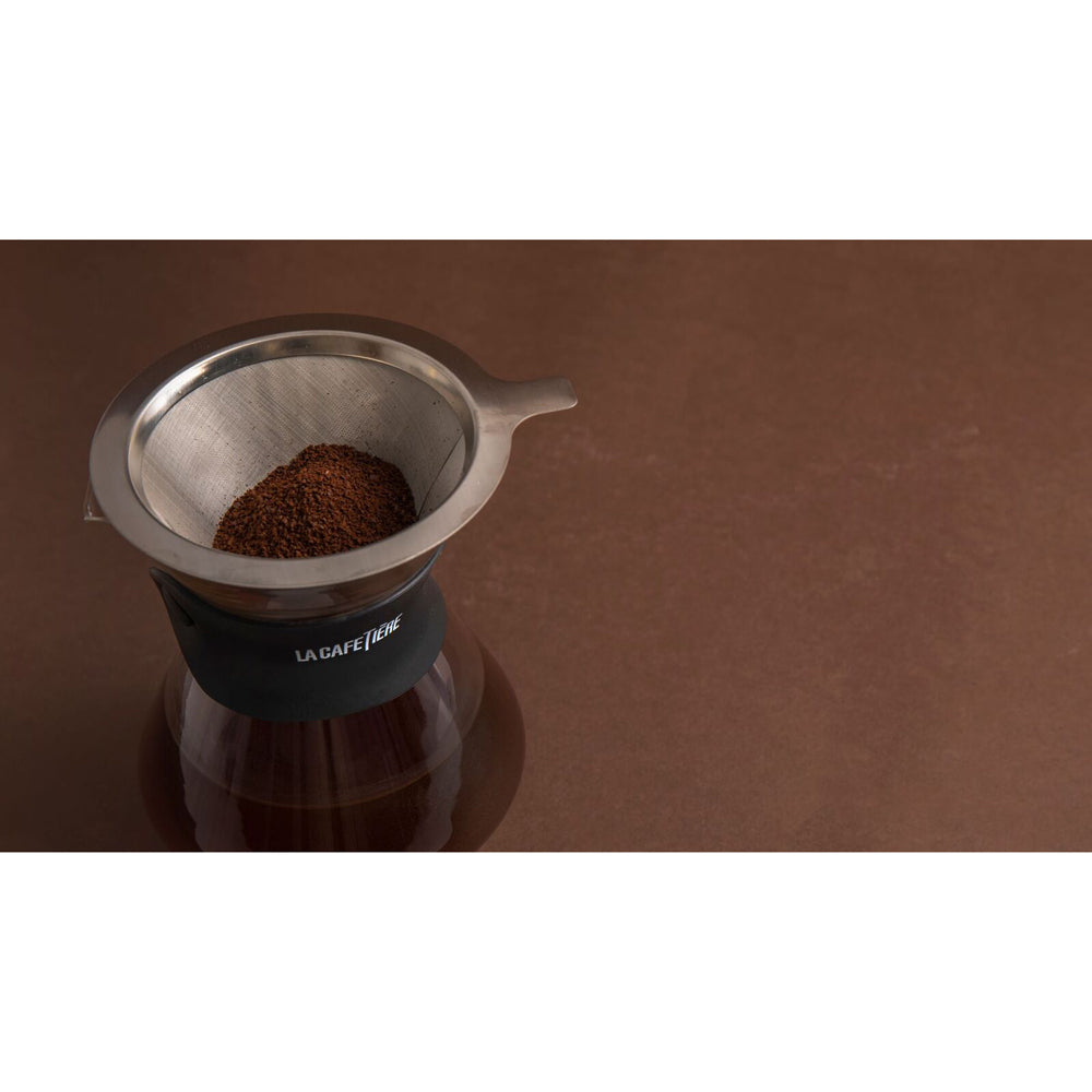 La Cafetiere 15cm/400ml 3-Cup Glass Coffee Dripper & Carafe Set