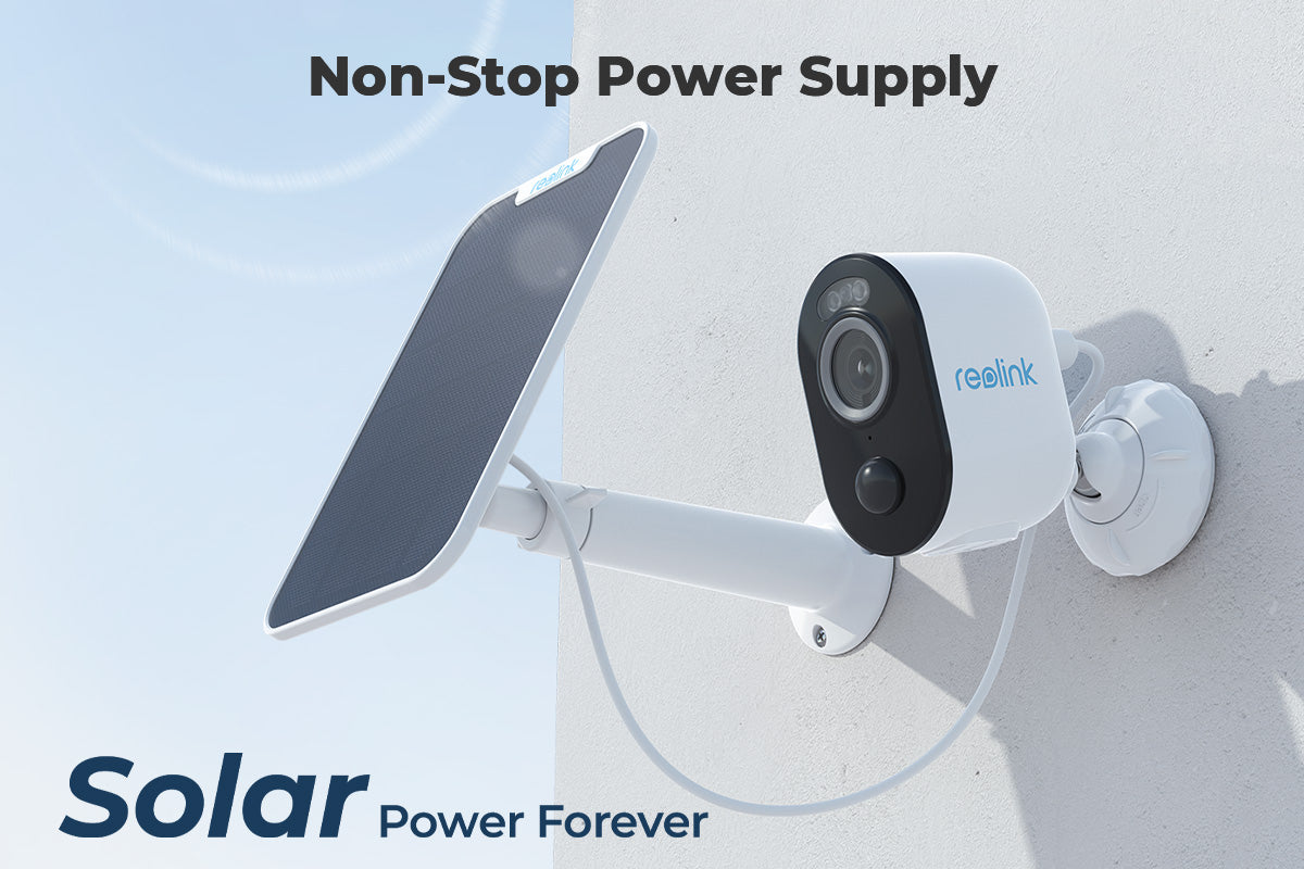 Reolink Argus 3 Pro 2 Pack Security Camera Wireless Outdoor Battery Operated (White)