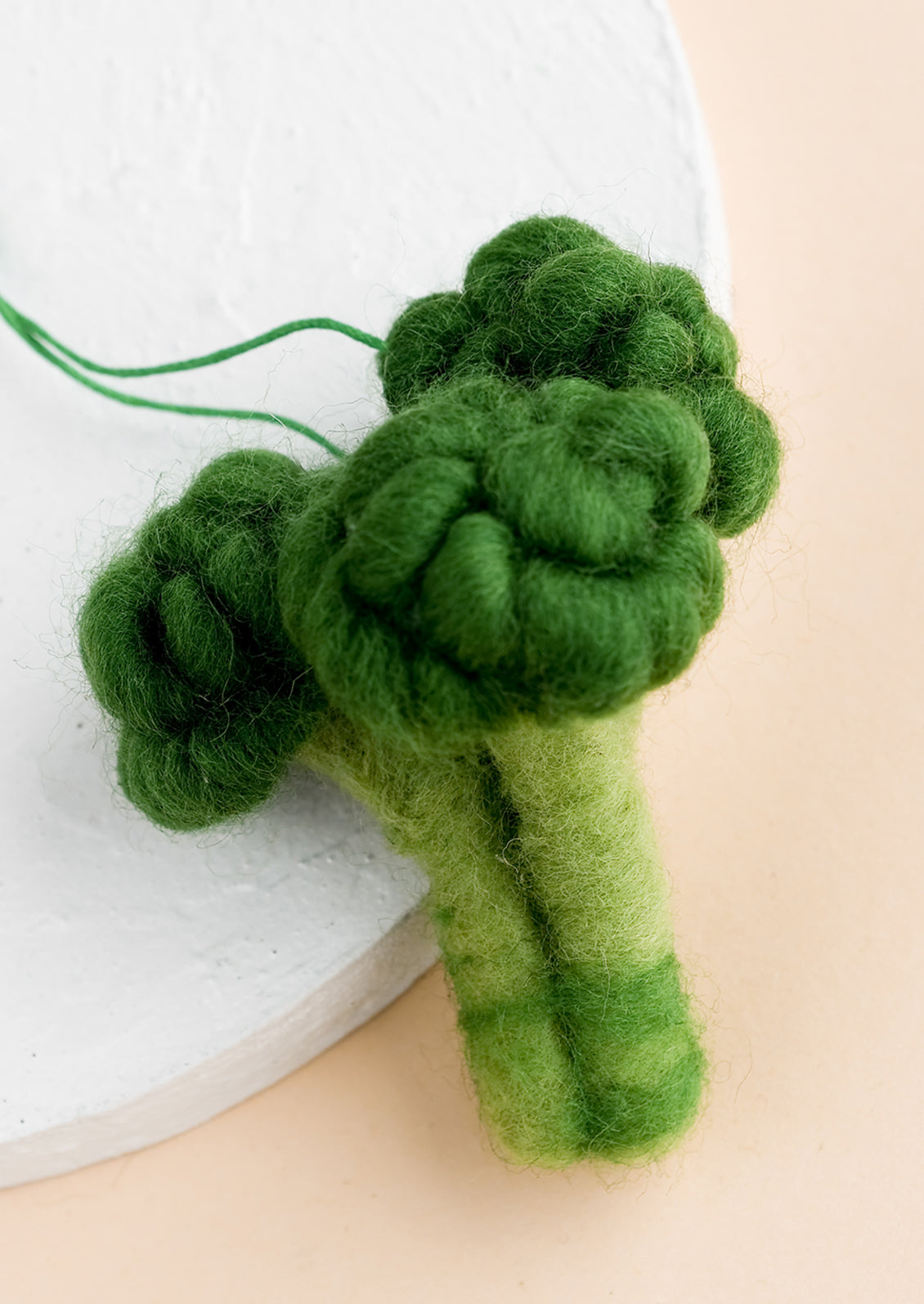 Felted Veggie Ornament