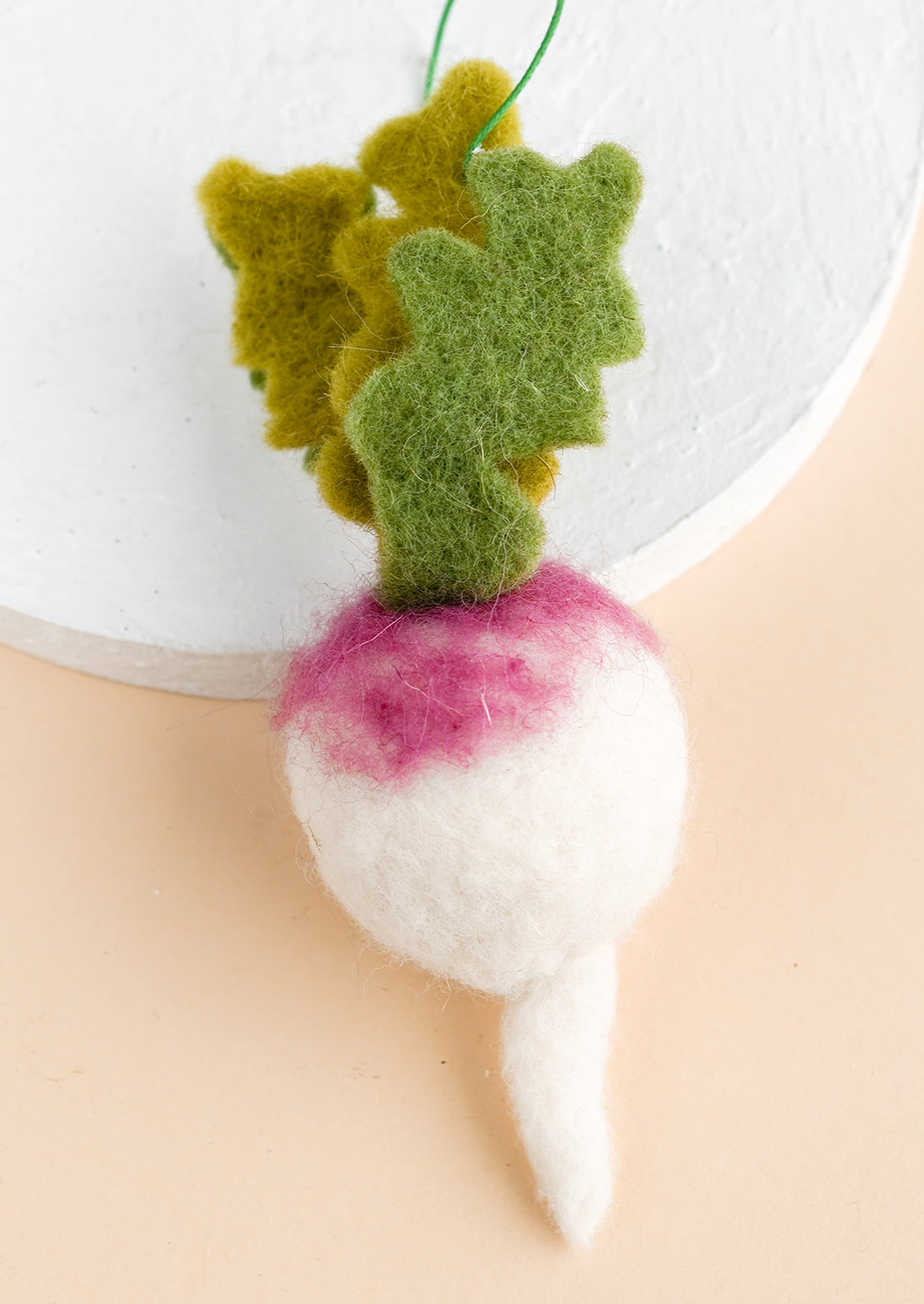 Felted Veggie Ornament