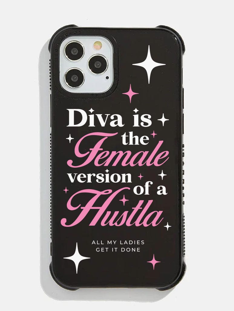 Female Version of a Hustla Shock iPhone Case