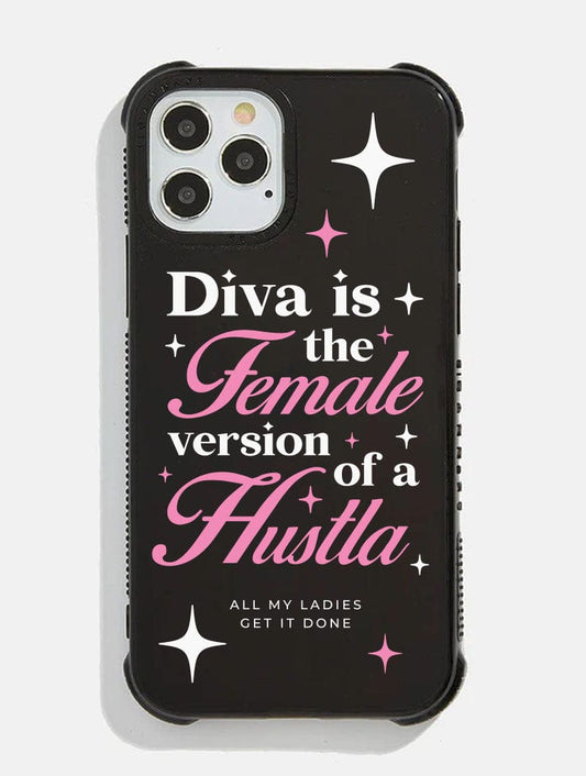 Female Version of a Hustla Shock iPhone Case