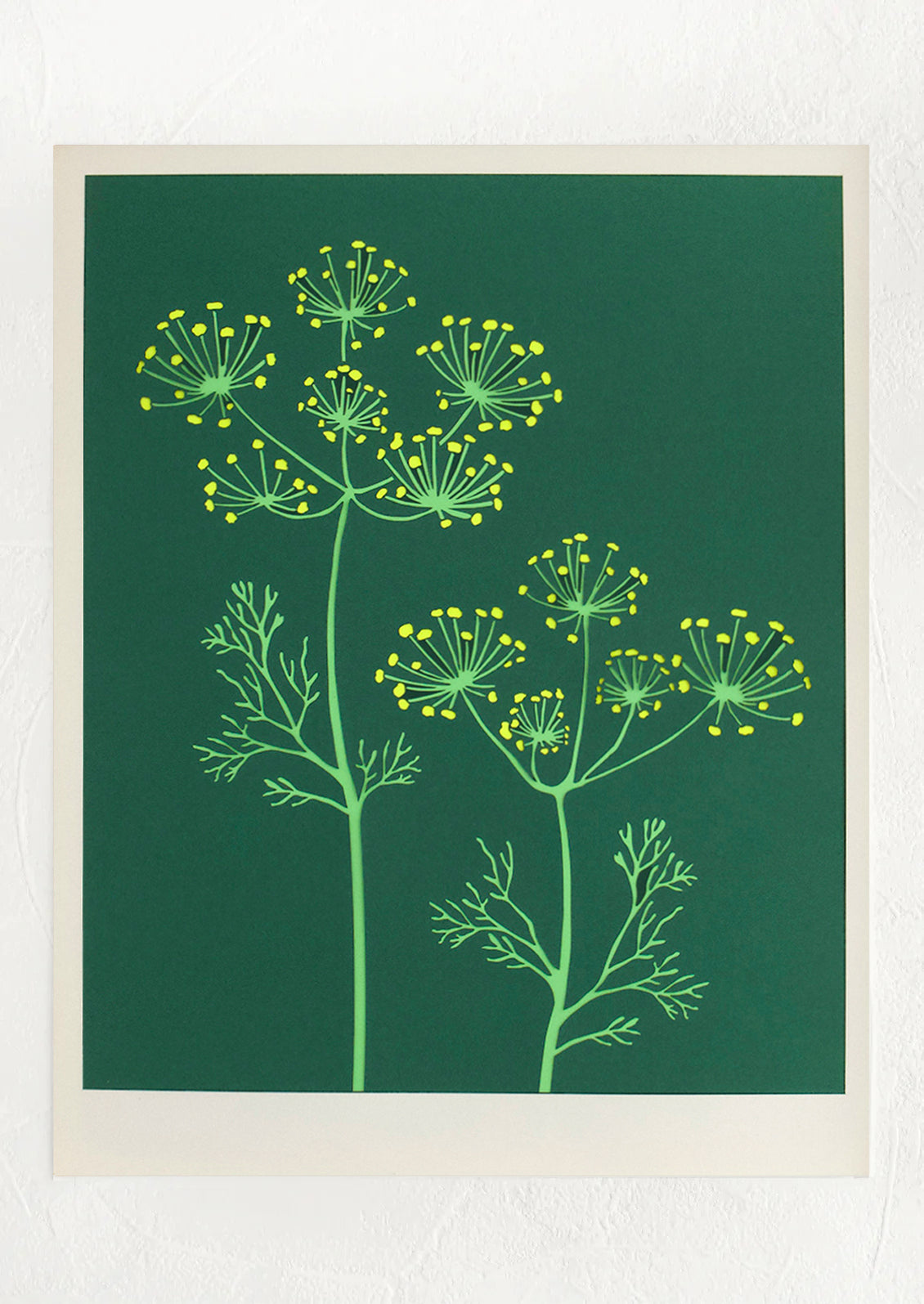 Wild Fennel Lasercut Artwork