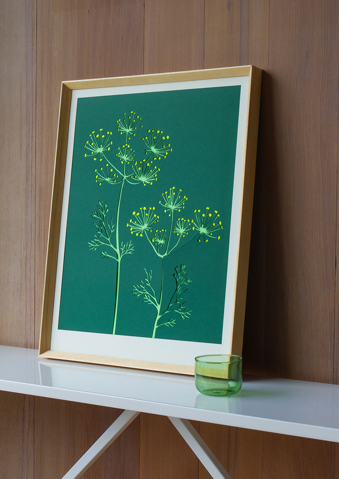 Wild Fennel Lasercut Artwork
