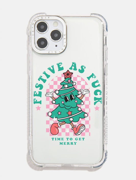 Festive as Fuck Shock iPhone Case