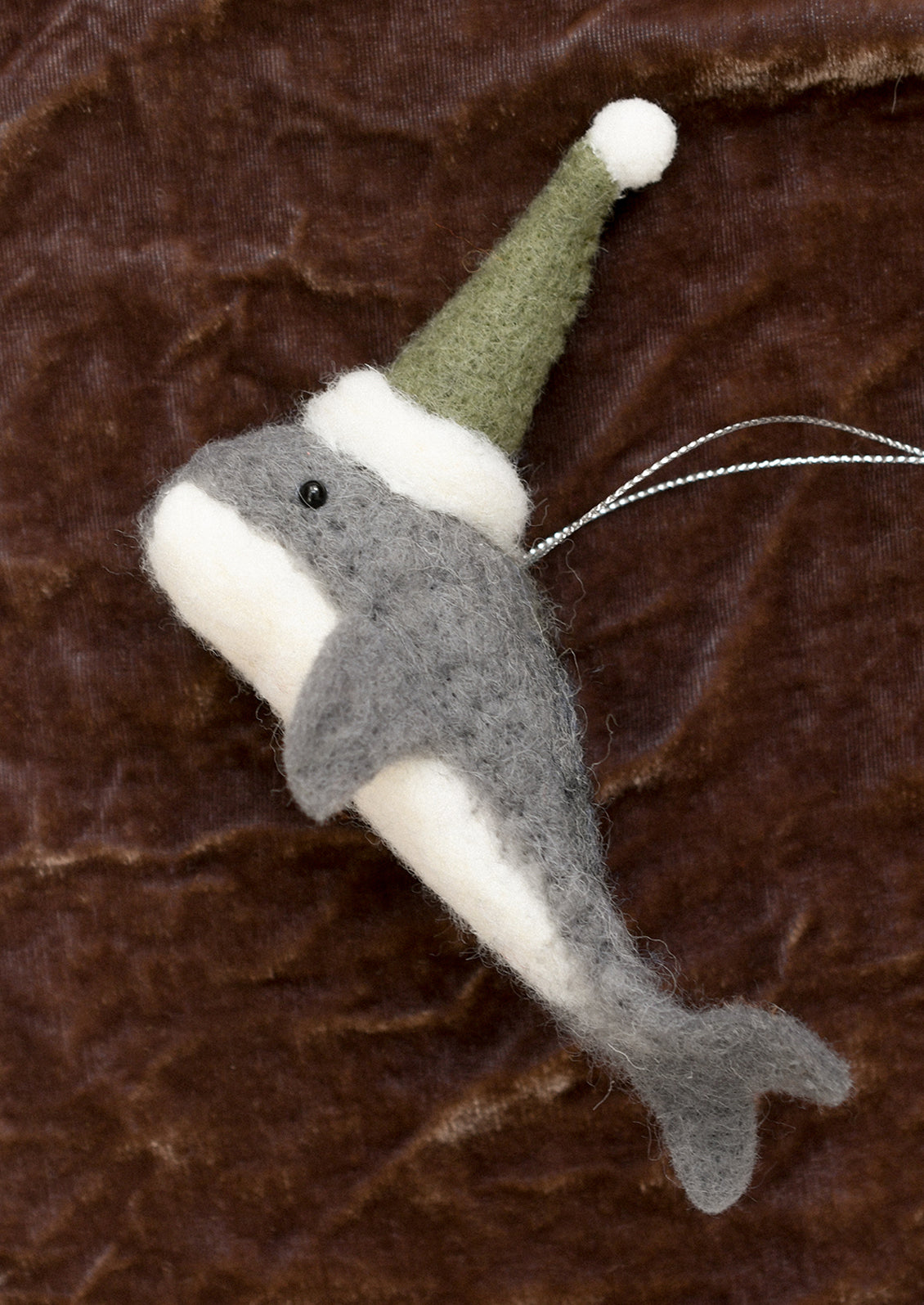 Festive Orca Ornament