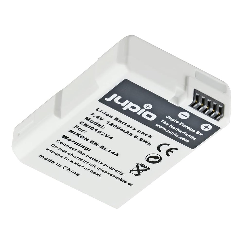 Jupio Li-Ion 7.4V 1200mAh Rechargeable Battery For Nikon EN-EL14A Ultra