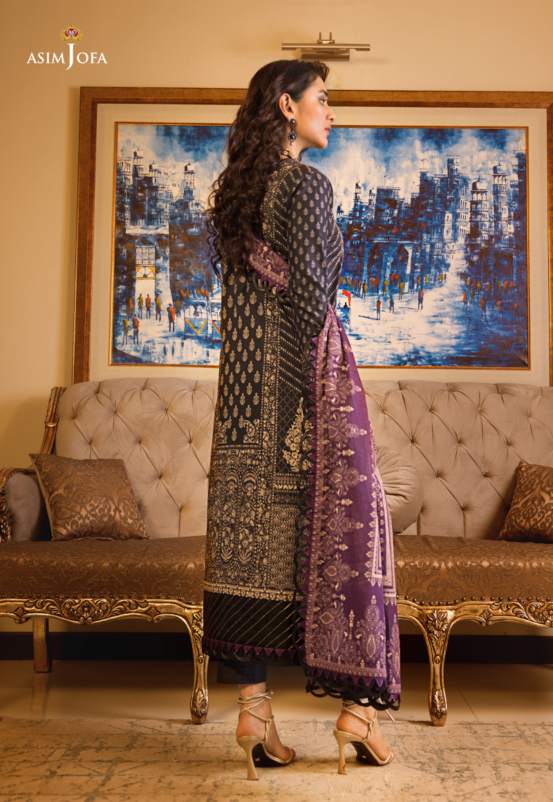 AJRP-06 EMBROIDERED LAWN 3 PCS