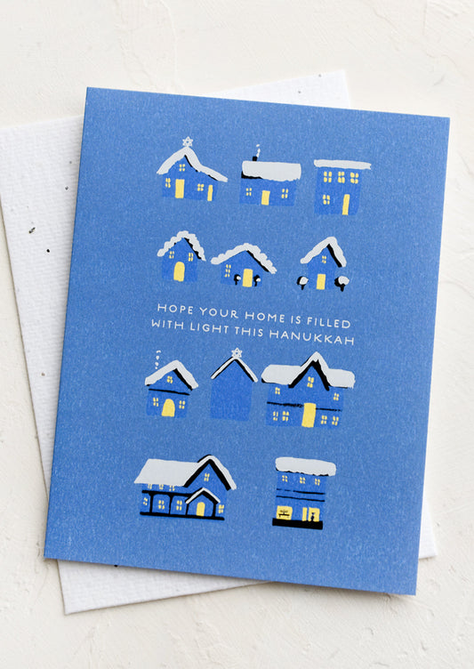 Filled With Light Hanukkah Card