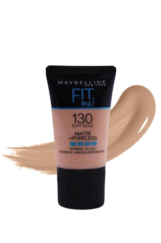 Fit Me! Matte & Poreless Foundation Mini Tube - 130 Buff Beige