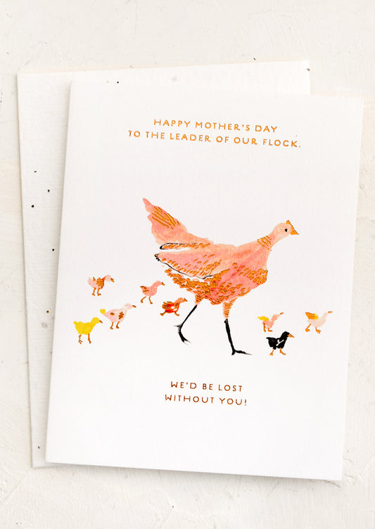 Leader Of Our Flock Mother's Day Card