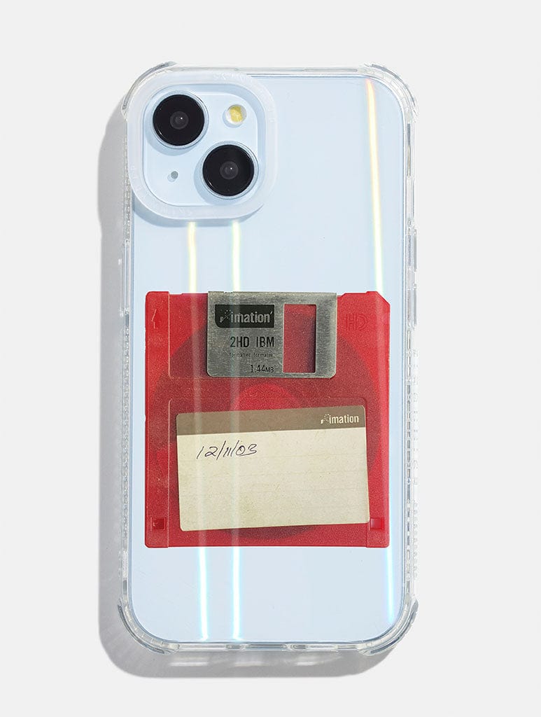 Floppy Disk Shock iPhone Case