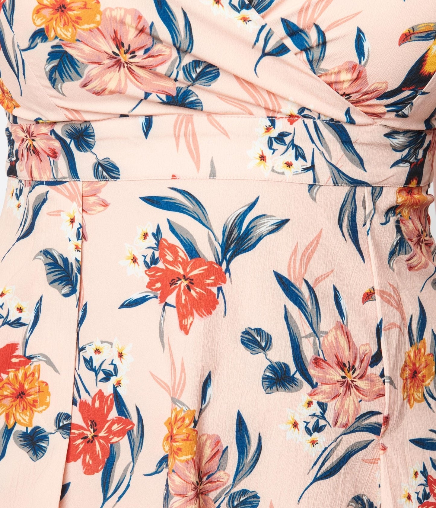 Floral 40s Inspired Dress
