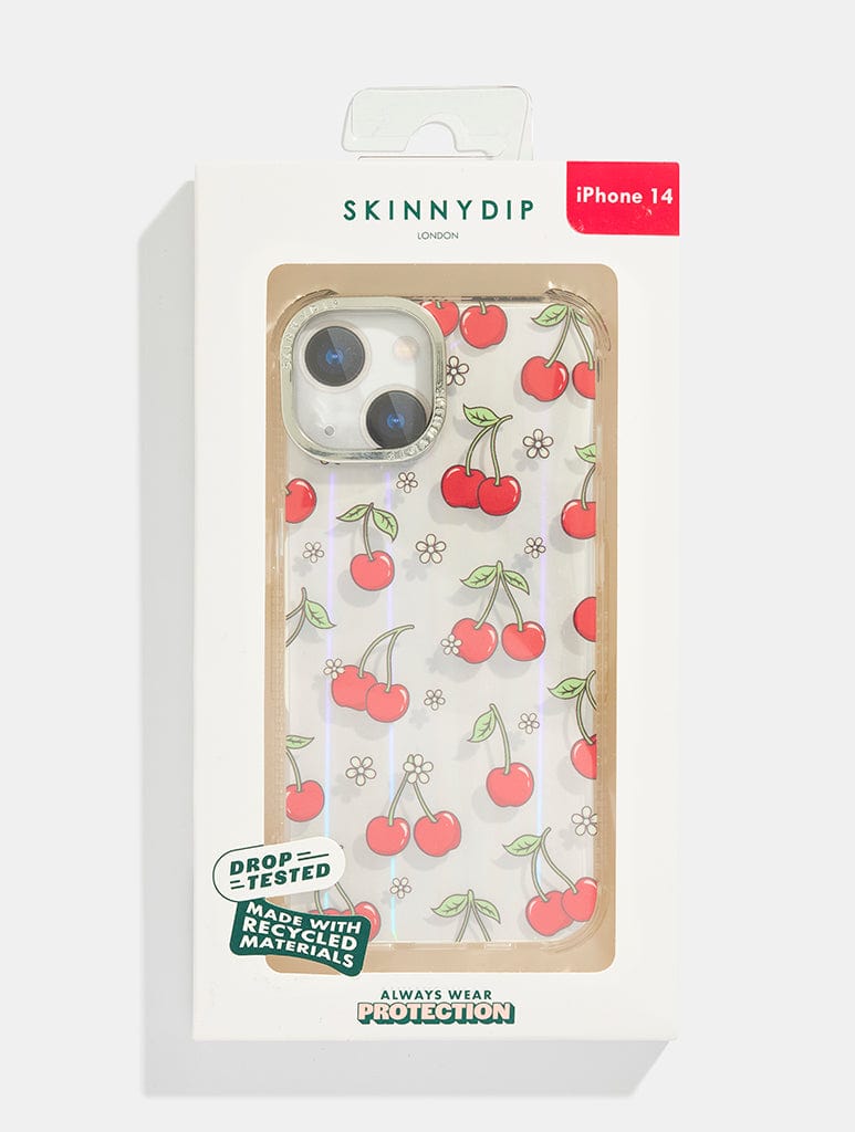 Floral Cherry Shock iPhone Case