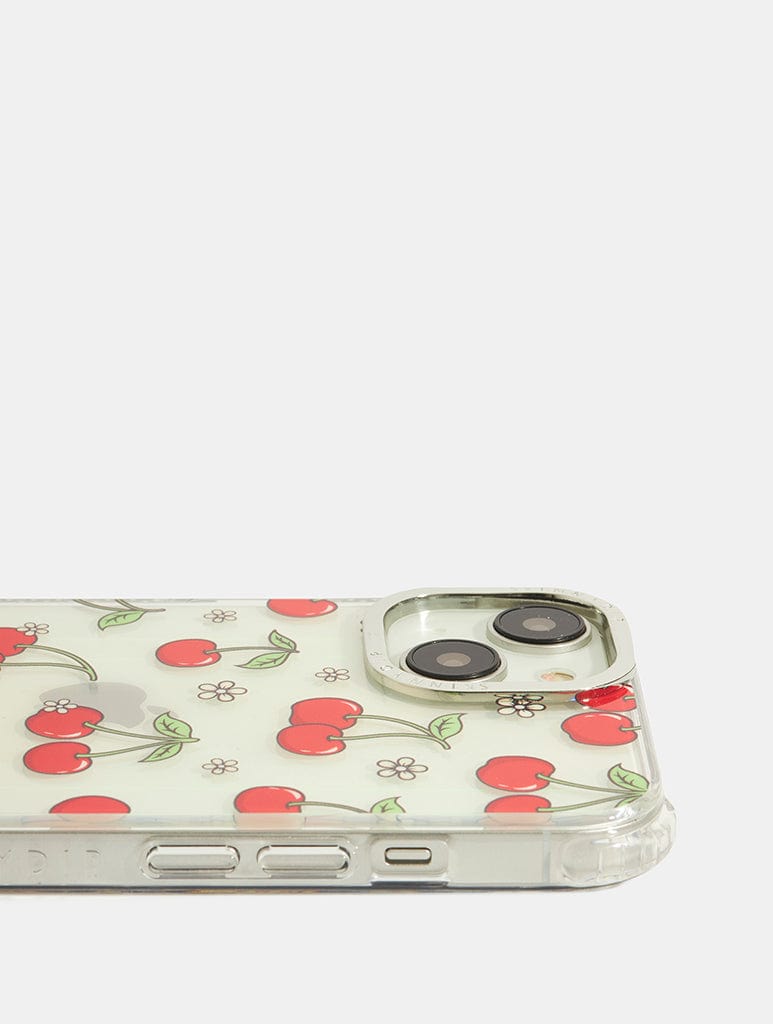 Floral Cherry Shock iPhone Case