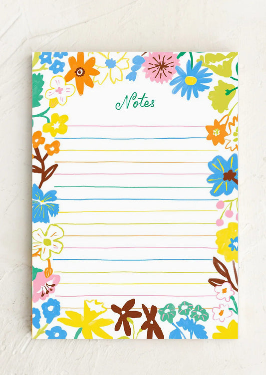 Floral Brights Notepad