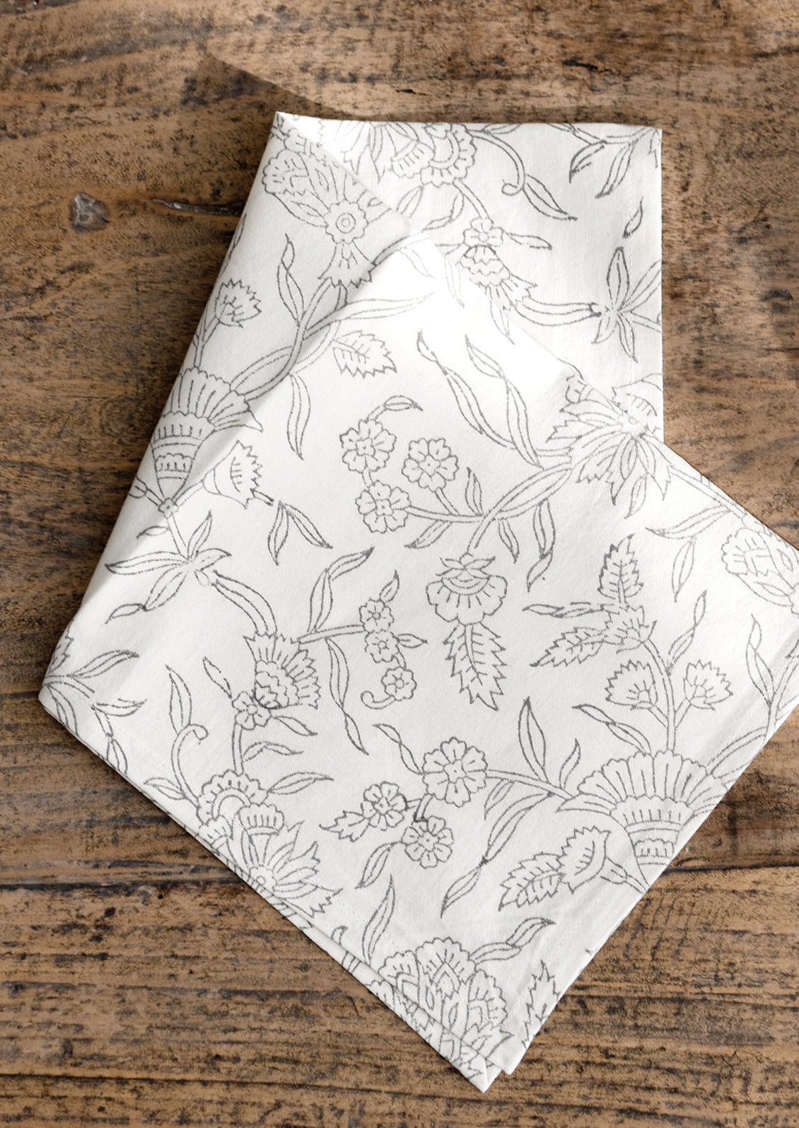 Floral Shadow Cotton Napkin