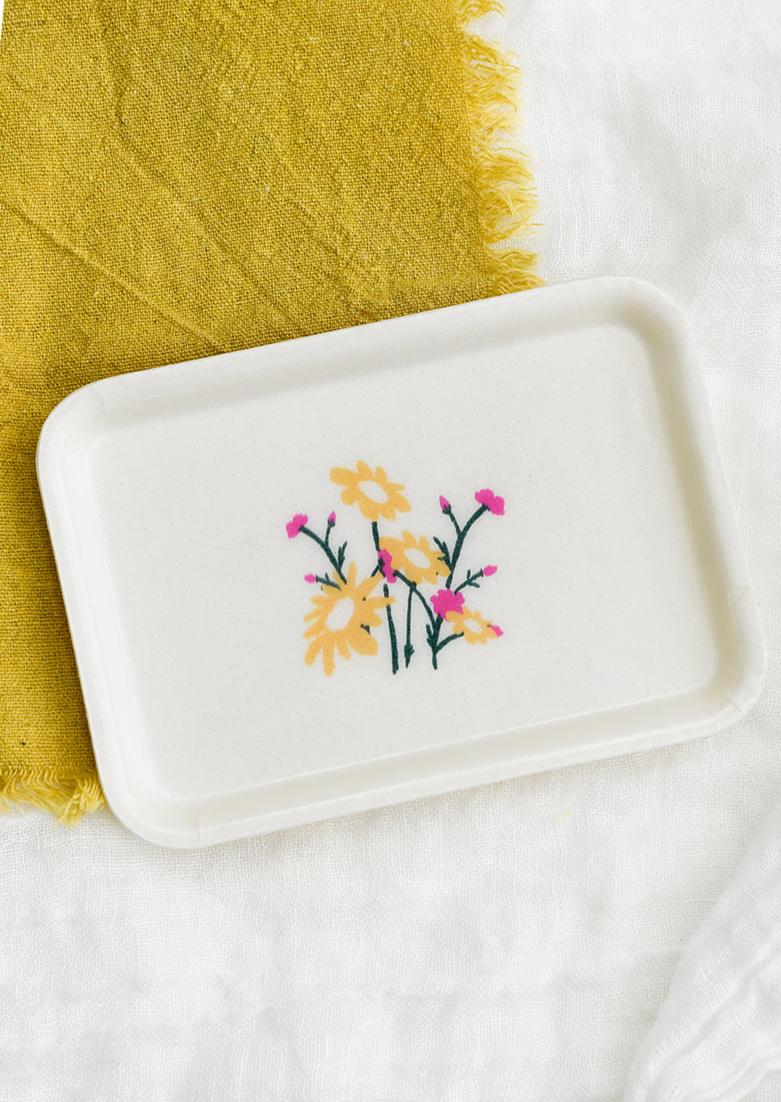 Floral Catchall Tray