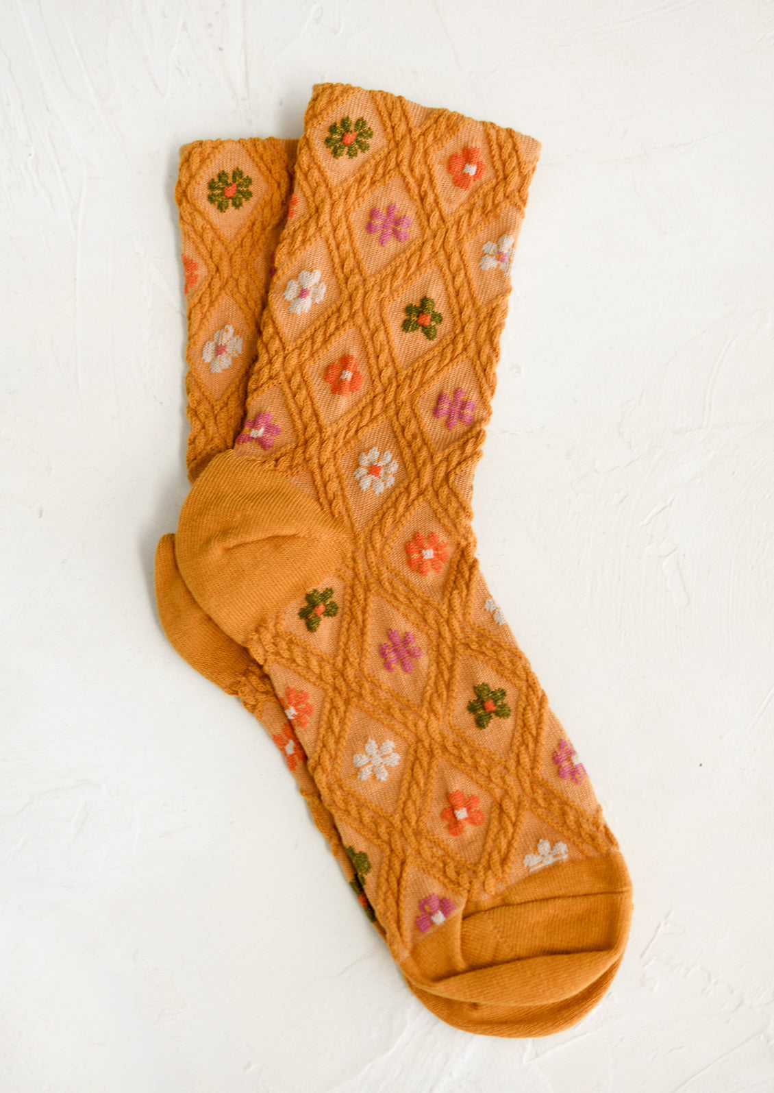 Floral Trellis Socks
