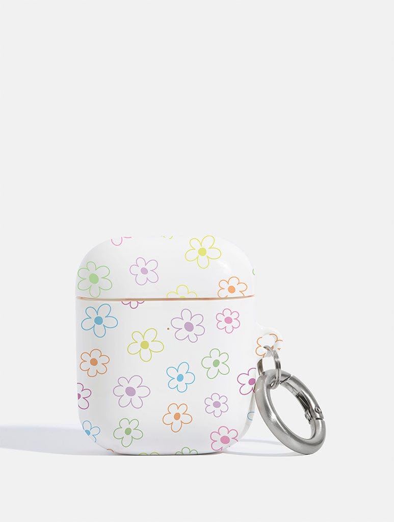 Flower Outline AirPods Case