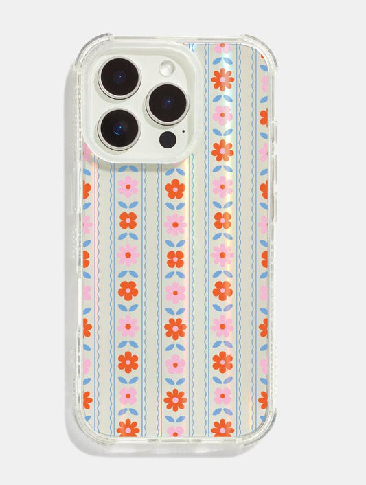 Flower Wallpaper Shock iPhone Case