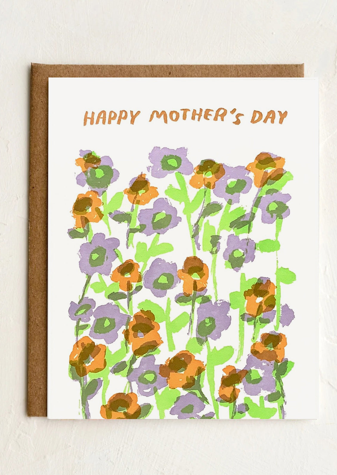 Flower Field Mother's Day Card