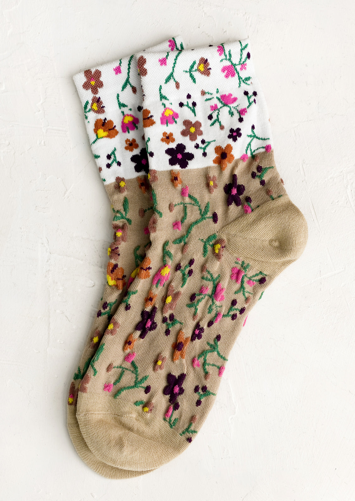 Flower Shower Cotton Socks