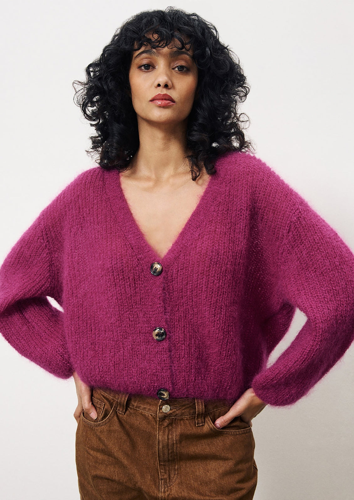 Violetta Mohair Cardigan