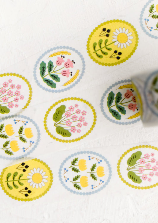 Framed Florals Washi Tape