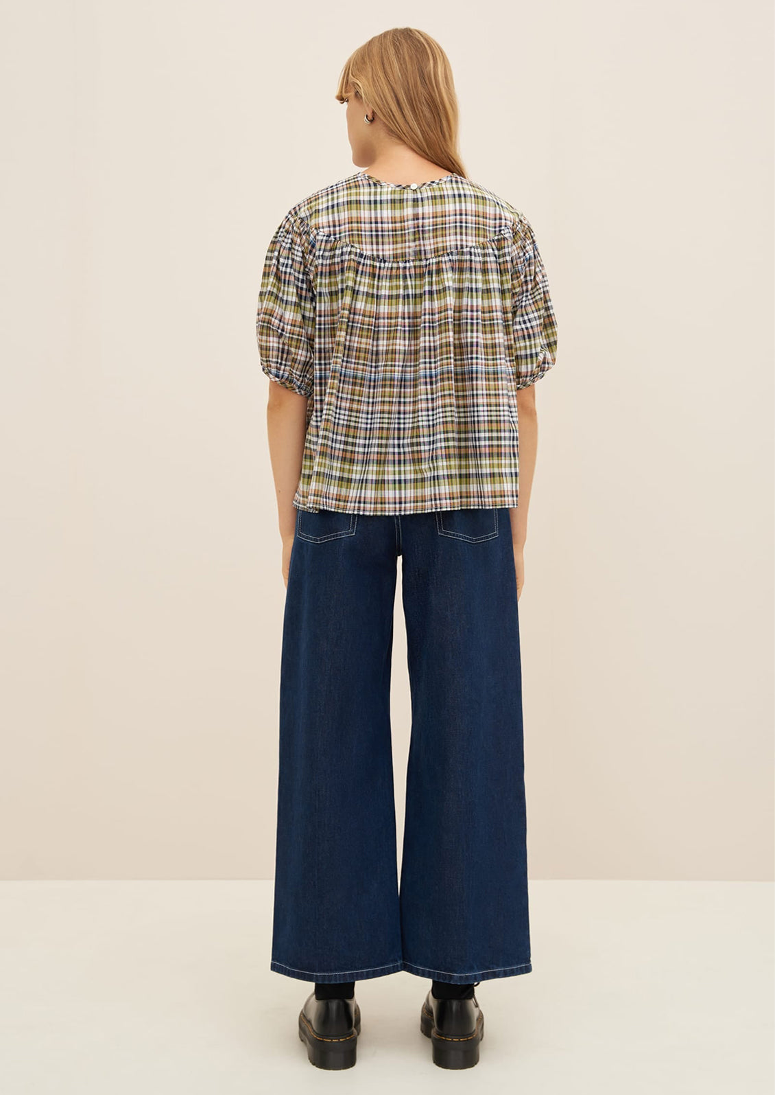 Frances Top in Vista Check