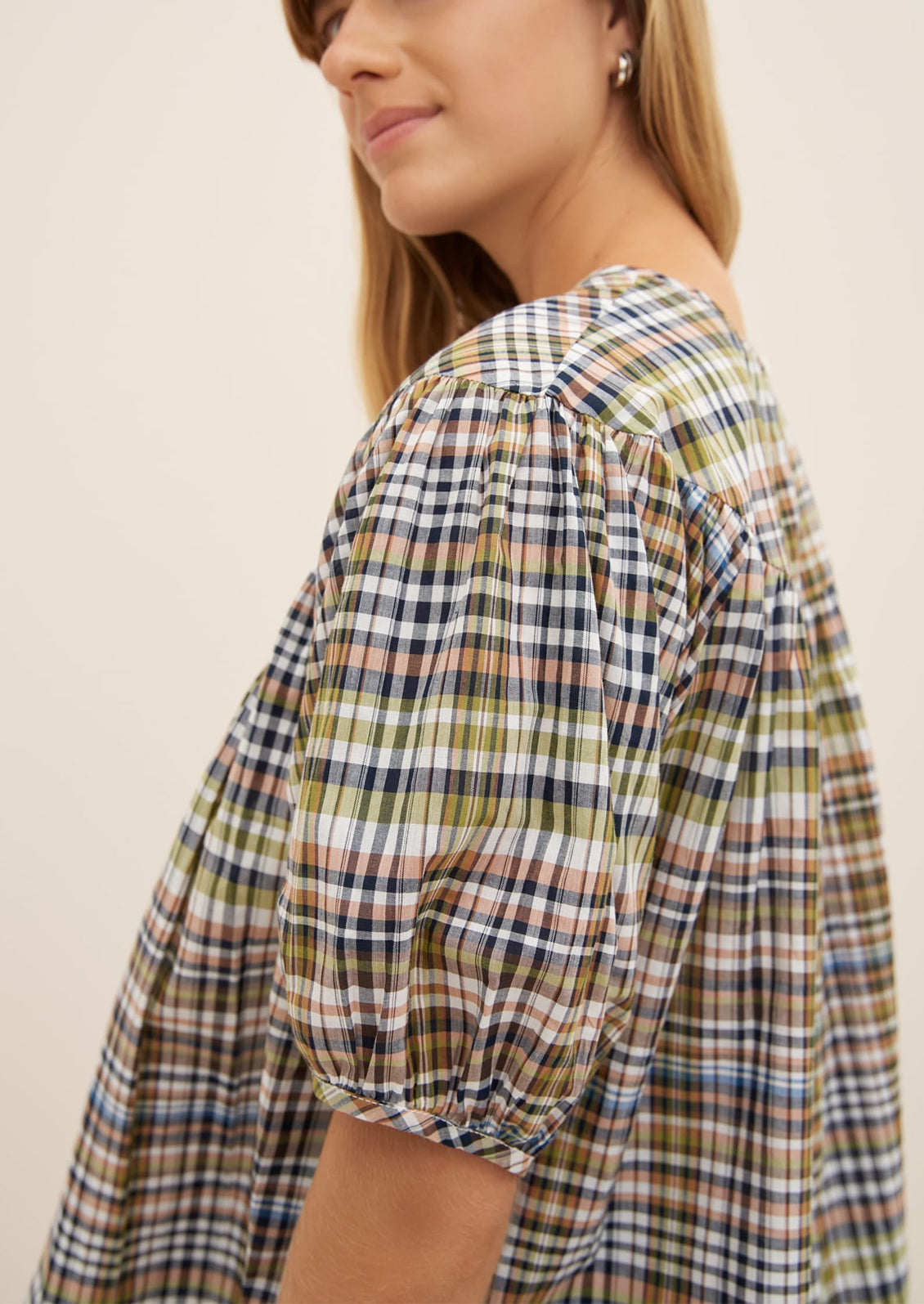 Frances Top in Vista Check