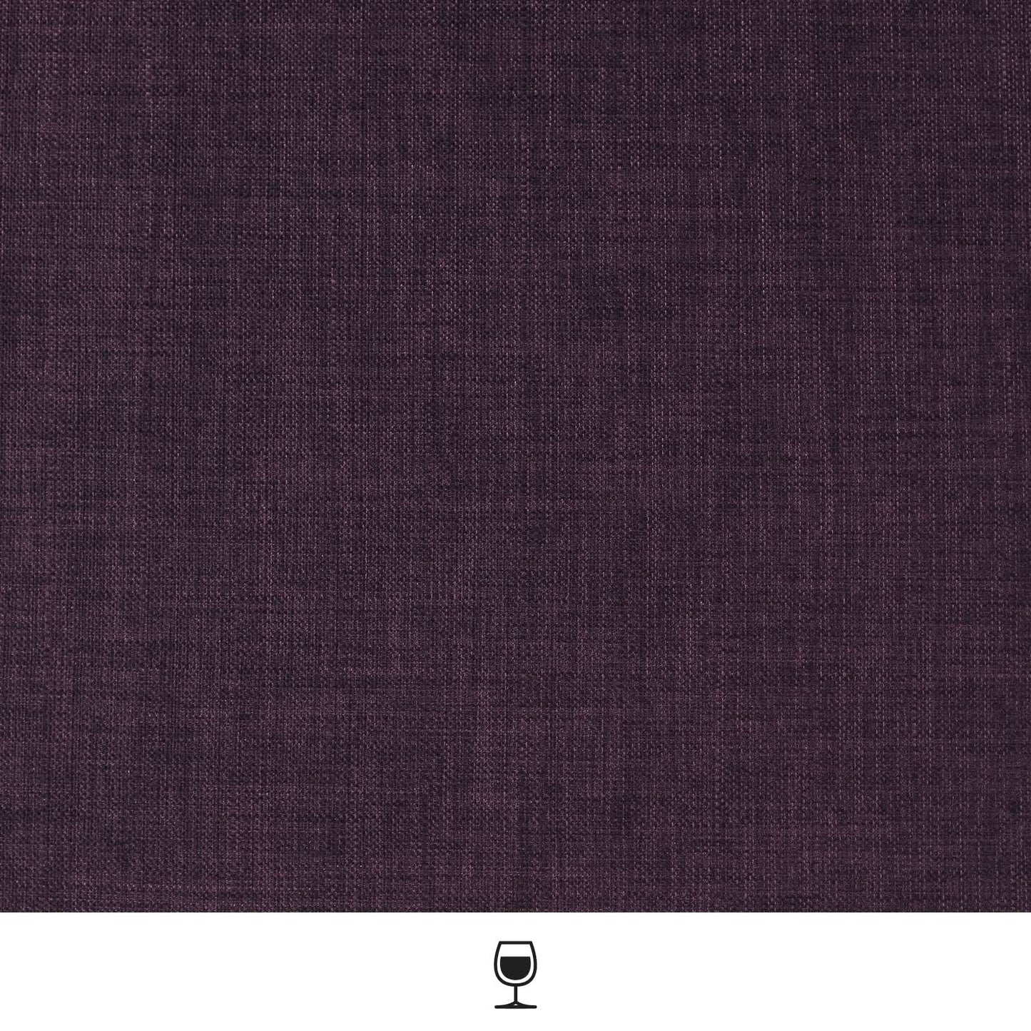 Aubergine in Cross Weave