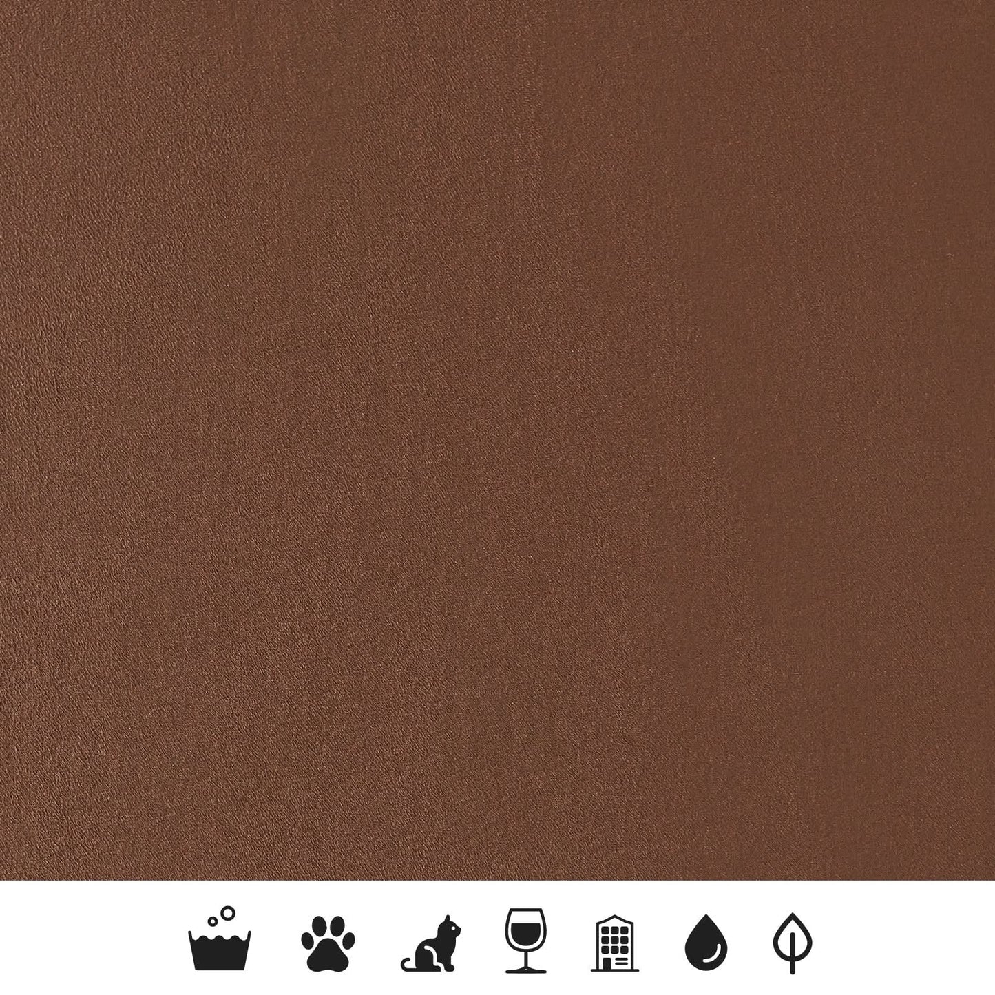 Chocolate in Vegan Suede