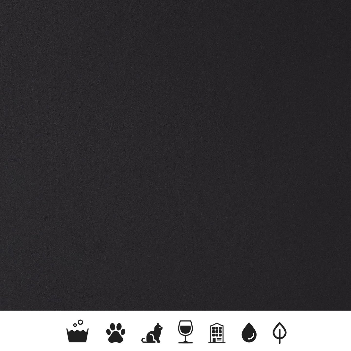 Coal in Vegan Suede