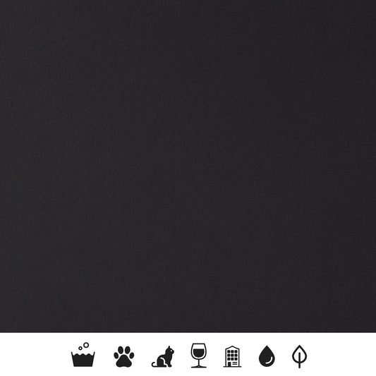 Coal in Vegan Suede