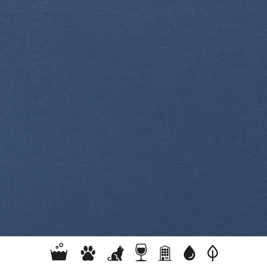 Commodore Blue in Luxury Velvet