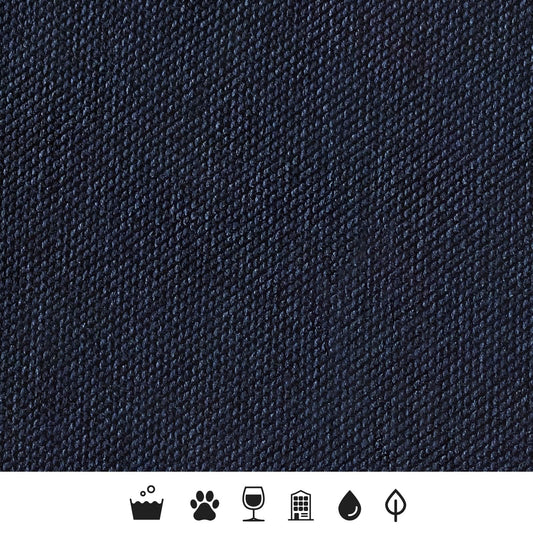 Navy Blue in Classic Weave