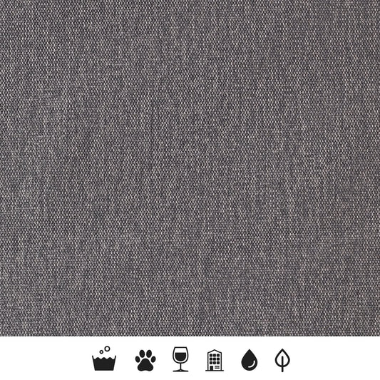 Pebble in Oxford Weave