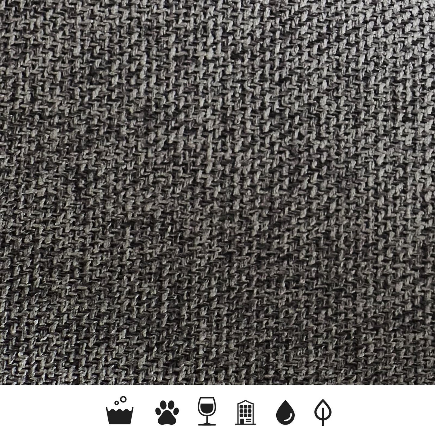 Storm Gray in Classic Weave