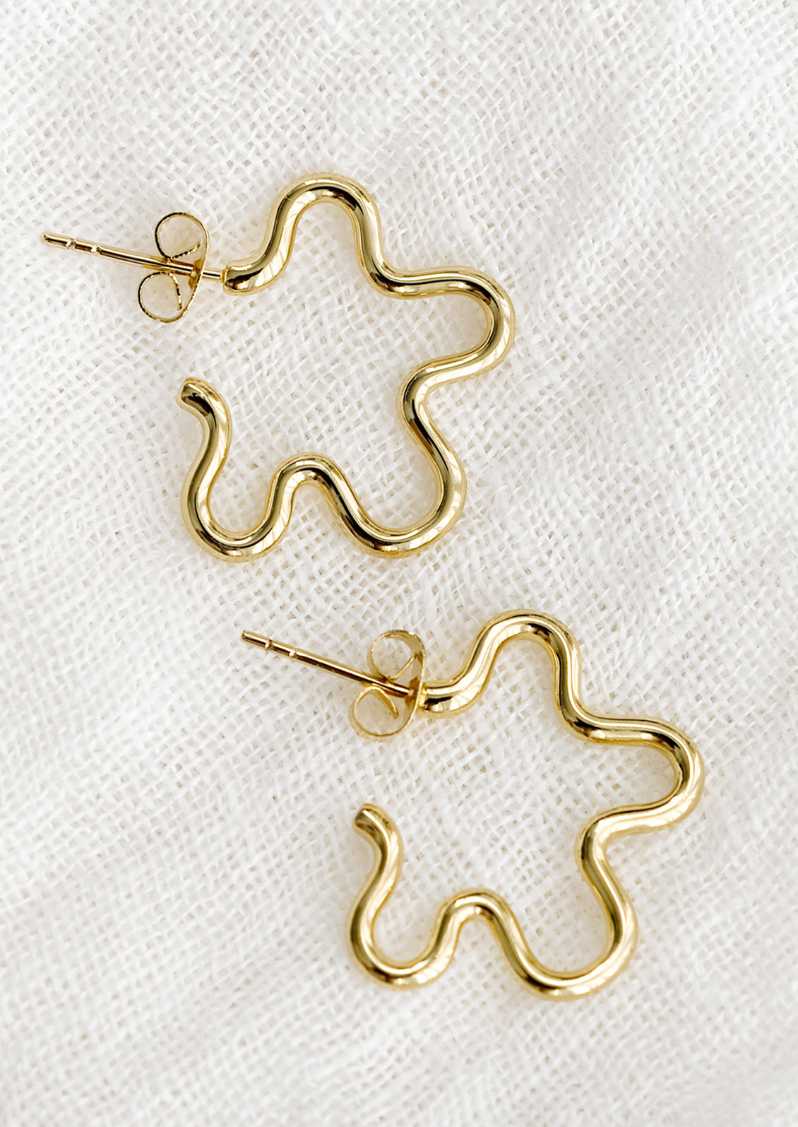 Freeform Floral Earrings