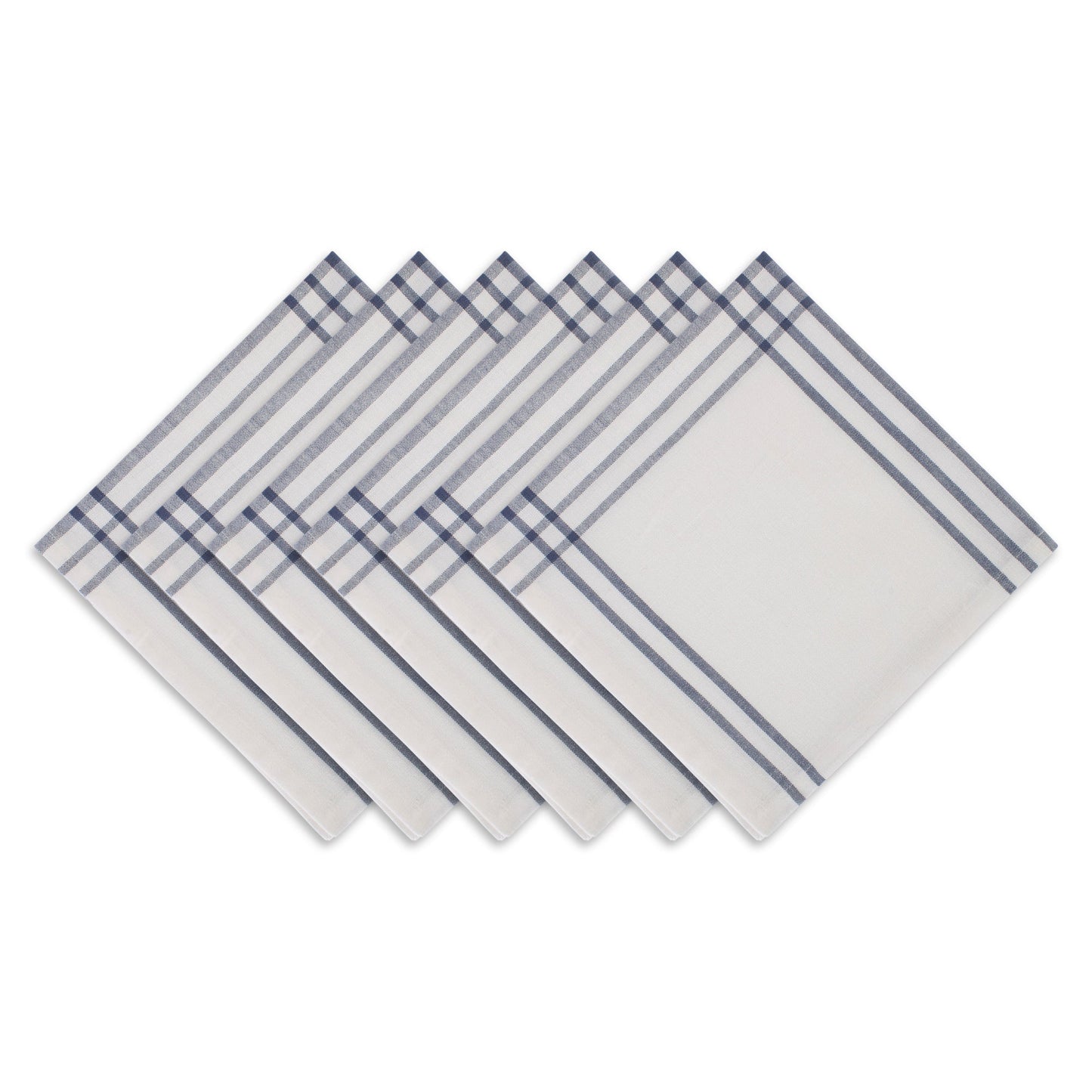 French Blue Home Sweet Farmhouse Napkins, Set Of 6