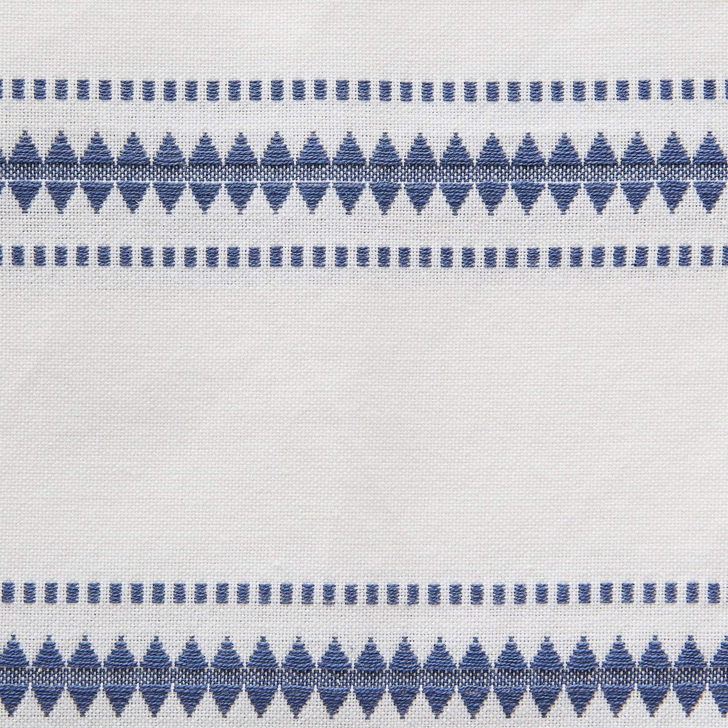 French Blue Zig Dobby Stripe Napkins, Set Of 6