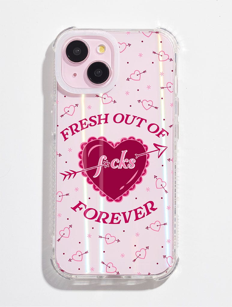 Fresh Out Of F*cks Forever Shock iPhone Case