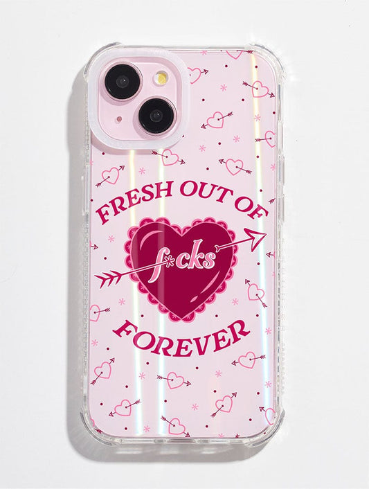 Fresh Out Of F*cks Forever Shock iPhone Case